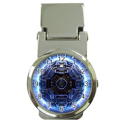 Ai Generated Digital Technology Computer Internet Money Clip Watches by Ravend