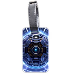 Ai Generated Digital Technology Computer Internet Luggage Tag (two Sides) by Ravend