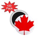 Canada Flag Canadian Flag View 1.75  Magnets (100 pack)  Front