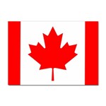 Canada Flag Canadian Flag View Sticker A4 (100 pack) Front