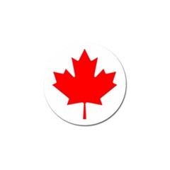 Canada Flag Canadian Flag View Golf Ball Marker by Ravend