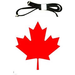 Canada Flag Canadian Flag View Shoulder Sling Bag by Ravend