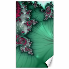 Fractal Spiral Template Abstract Background Design Canvas 40  X 72  by Ravend