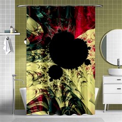 Fractal Art Design Fractal Art Digital Art Shower Curtain 48  X 72  (small)  by Ravend