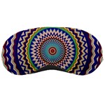 Kaleidoscope Geometric Circles Sleeping Mask Front