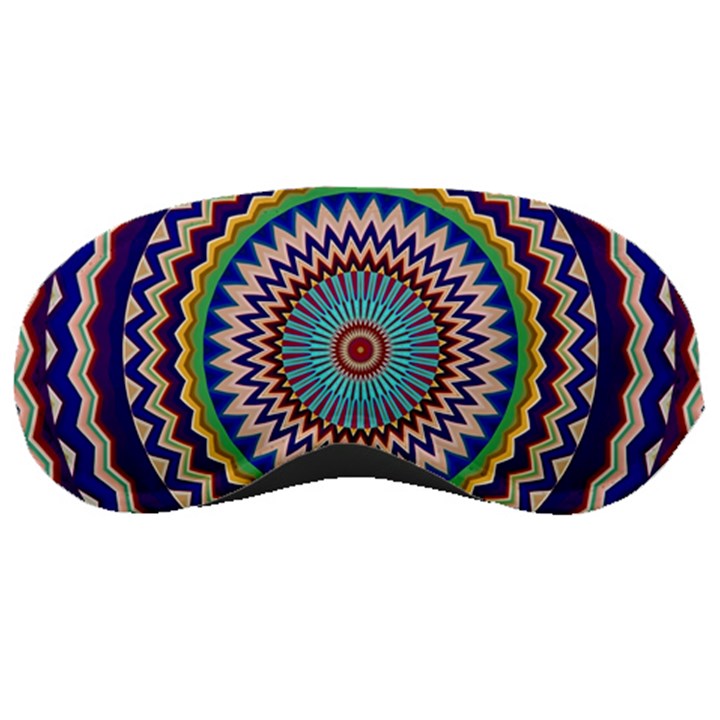 Kaleidoscope Geometric Circles Sleeping Mask