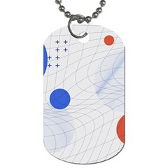 Computer Network Technology Digital Science Fiction Dog Tag (two Sides) by Ravend