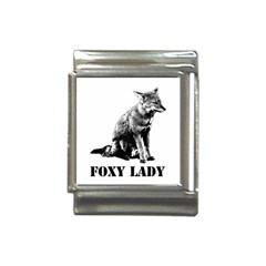 Foxy Lady Concept Illustration Italian Charm (13mm) by dflcprintsclothing