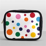 Polka Dot Mini Toiletries Bag (One Side) Front