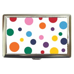 Polka Dot Cigarette Money Case by 8989