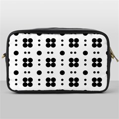 Polka Dot  Svg Toiletries Bag (one Side) by 8989