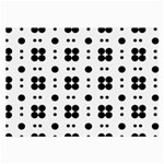 Polka Dot  Svg Large Glasses Cloth Front