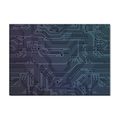 Circuit Board Circuits Mother Board Computer Chip Sticker A4 (100 Pack) by Ravend