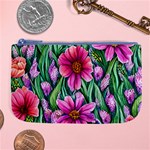 Cheerful And Cheery Blooms Large Coin Purse Front