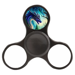 Ai Generated Dragon Fractal Art Texture Finger Spinner by Ravend