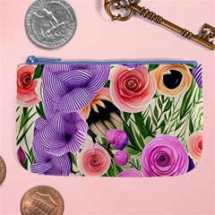 Brittle And Broken Blossoms Large Coin Purse by GardenOfOphir