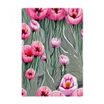 Pure And Radiant Watercolor Flowers A5 Acrylic Clipboard Back