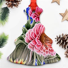 Choice Watercolor Flowers Ornament (christmas Tree)  by GardenOfOphir