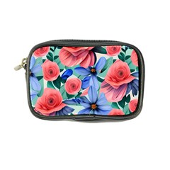 Classy Watercolor Flowers Coin Purse by GardenOfOphir