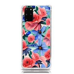 Classy Watercolor Flowers Samsung Galaxy S20plus 6 7 Inch Tpu Uv Case by GardenOfOphir