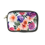 Country-chic Watercolor Flowers Coin Purse Front