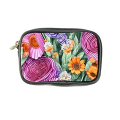 Captivating Watercolor Flowers Coin Purse by GardenOfOphir