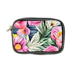 Delightful Watercolor Flowers And Foliage Coin Purse Front