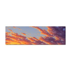 Summer Sunset Over Beach Sticker Bumper (10 Pack) by GardenOfOphir