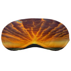 Waves At Sunset Sleeping Mask by GardenOfOphir