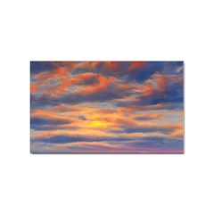 Serene Sunset Over Beach Sticker Rectangular (100 Pack) by GardenOfOphir