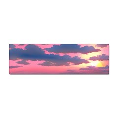 Sunset Over The Beach Sticker Bumper (100 Pack) by GardenOfOphir