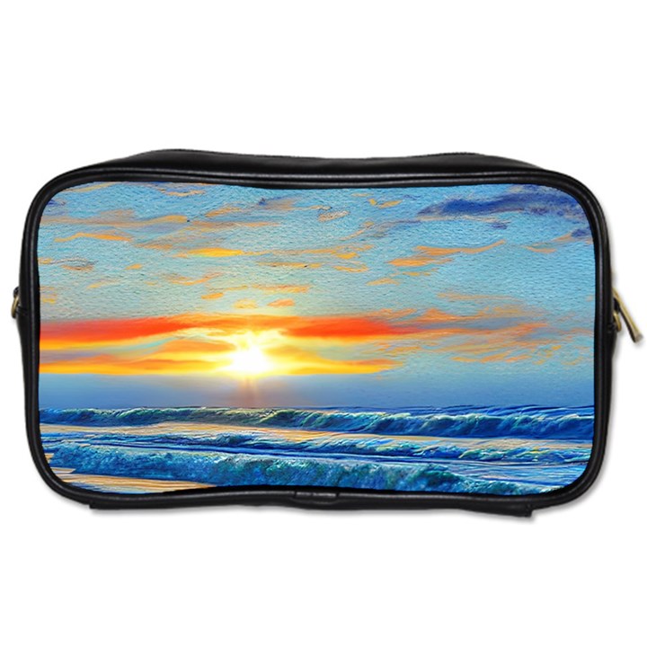 Reflecting On A Perfect Day Toiletries Bag (Two Sides)