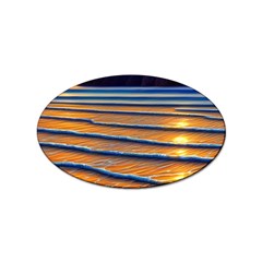 Endless Summer Nights Sticker (oval) by GardenOfOphir