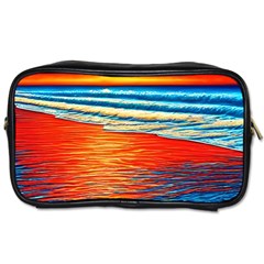 Golden Sunsets And Crisp Air Toiletries Bag (two Sides) by GardenOfOphir