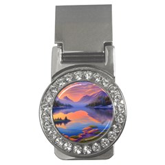 Loveliest Sunset Money Clips (cz)  by GardenOfOphir