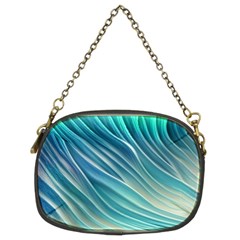 Pastel Ocean Waves Chain Purse (two Sides) by GardenOfOphir