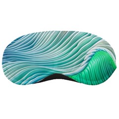 Pastel Abstract Waves Pattern Sleeping Mask by GardenOfOphir