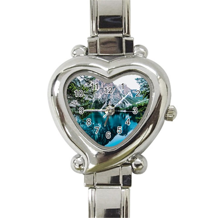 lake Heart Italian Charm Watch