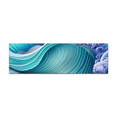 Pastel Sea Waves Sticker Bumper (10 Pack) by GardenOfOphir