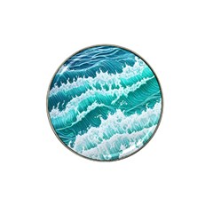 Waves On The Ocean Ii Hat Clip Ball Marker (4 Pack) by GardenOfOphir