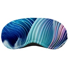 Ocean Waves Pastel Sleeping Mask by GardenOfOphir