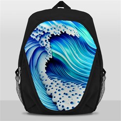 Blue Water Reflections Backpack Bag by GardenOfOphir