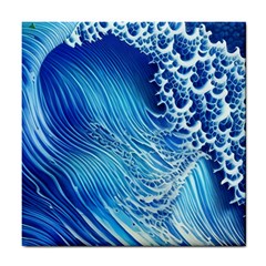 Wave Beach Iii Tile Coaster by GardenOfOphir