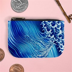 Wave Beach Iii Mini Coin Purse by GardenOfOphir