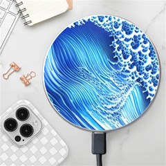 Wave Beach Iii Wireless Fast Charger(white) by GardenOfOphir