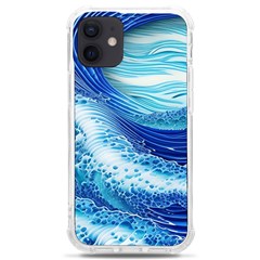 Water Waves Iphone 12 Mini Tpu Uv Print Case	 by GardenOfOphir