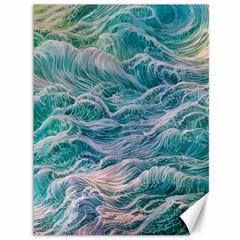 Waves Of The Ocean Ii Canvas 36  X 48  by GardenOfOphir