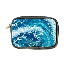 Abstract Blue Ocean Waves Iii Coin Purse by GardenOfOphir