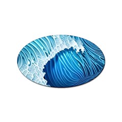 Beach Wave Sticker Oval (10 Pack) by GardenOfOphir