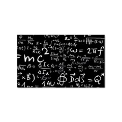 E=mc2 Text Science Albert Einstein Formula Mathematics Physics Sticker (rectangular) by Jancukart